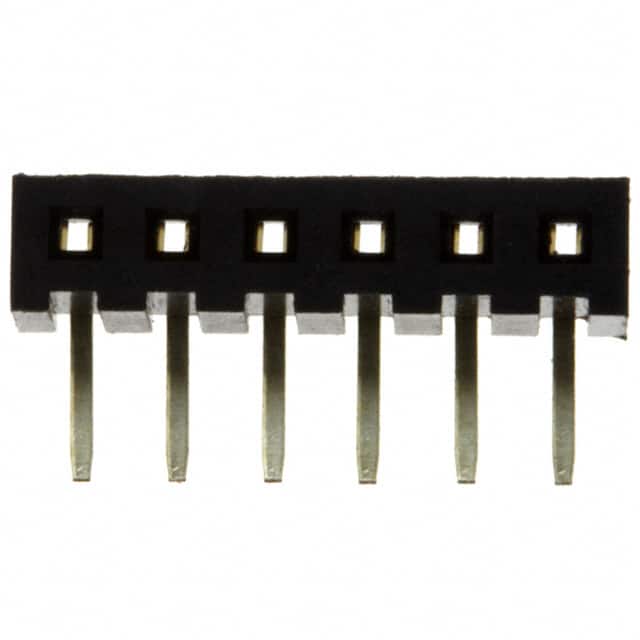 NPPN061FGGN-RC CONN HDR 6POS 0.079 GOLD PCB R/A