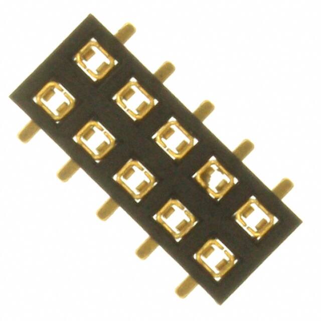 NPPN052GFNS-RC CONN HDR 10POS 0.079 GOLD SMD