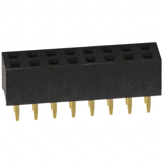 NPPN082AFCN-RC CONN HDR 16POS 0.079 GOLD PCB