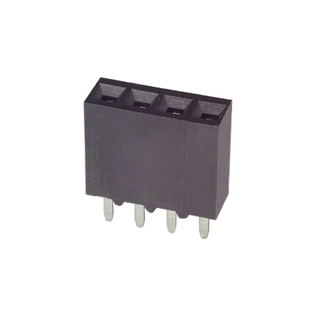 534237-2 CONN RCPT 4POS 0.1 GOLD PCB