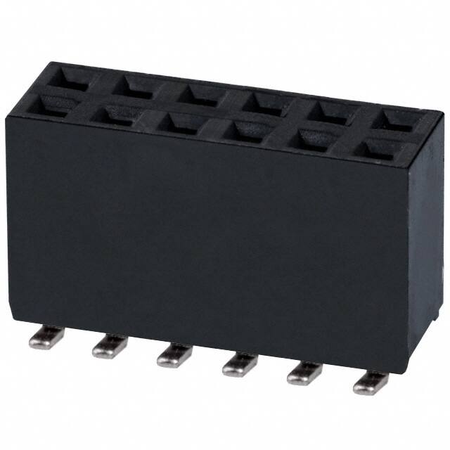 NPTC062KFMS-RC CONN HDR 12POS 0.1 TIN SMD