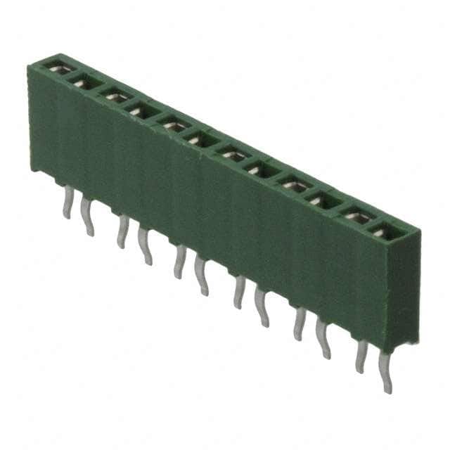 1-215297-2 CONN RCPT 12POS 0.1 GOLD PCB
