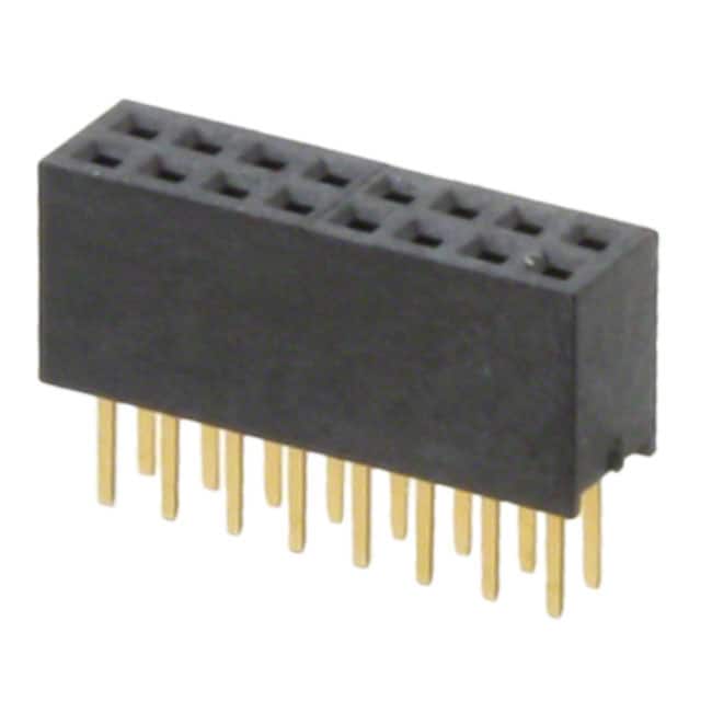 20021311-00016T4LF CONN RCPT 16POS 0.05 GOLD PCB