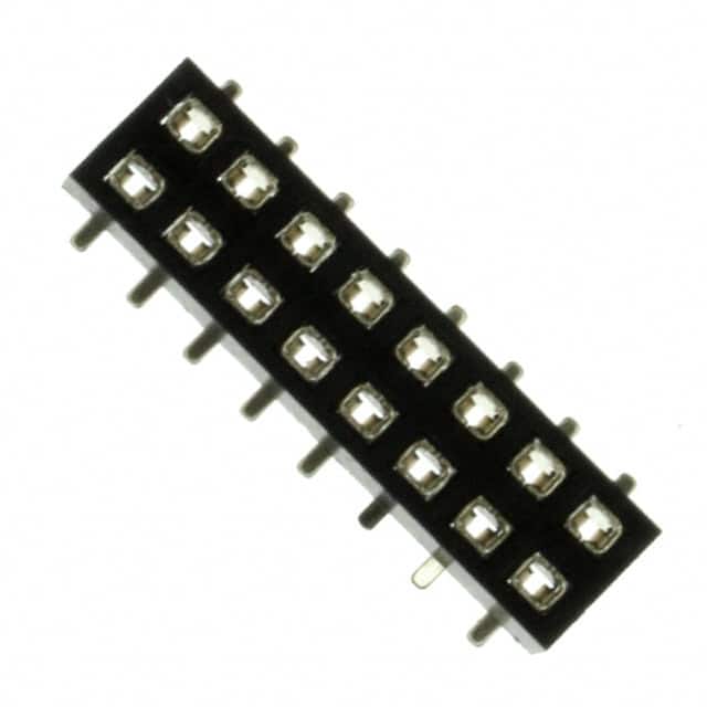NPPN082GFNS-RC CONN HDR 16POS 0.079 GOLD SMD