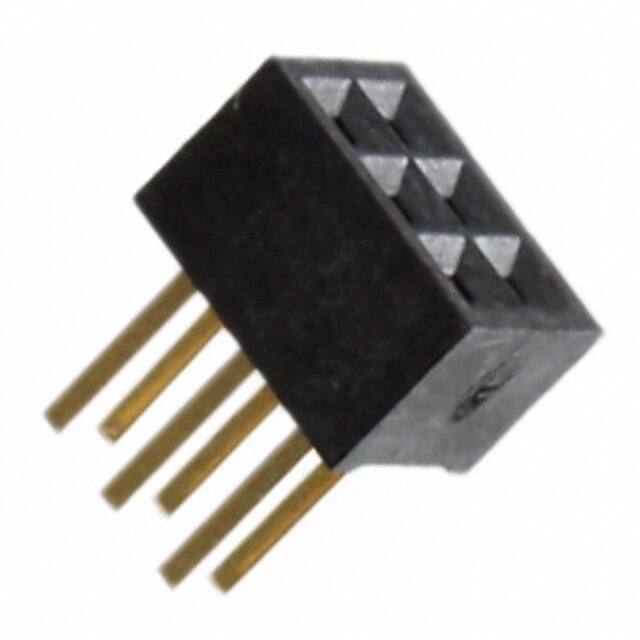 SFM210-LPSE-D03-ST-BK CONN HDR 6POS 0.039 GOLD PCB