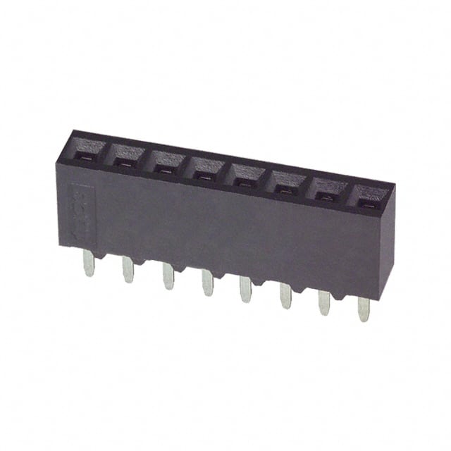 5-146138-6 CONN RCPT 8POS 0.1 GOLD PCB
