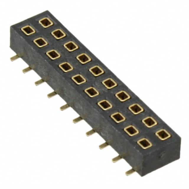 NPPN102GFNP-RC CONN HDR 20POS 0.079 GOLD SMD