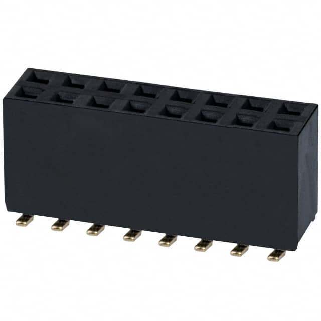 NPPC082KFMS-RC CONN HDR 16POS 0.1 GOLD SMD