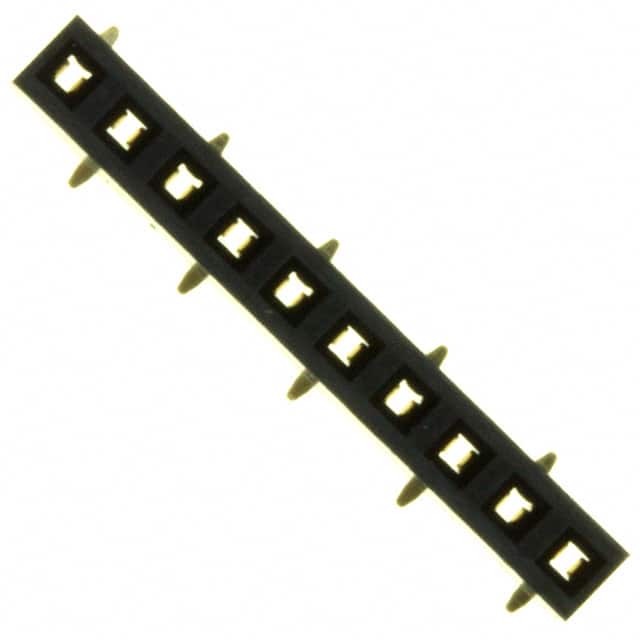 28631006RP2 CONN RCPT 10POS 0.079 GOLD SMD