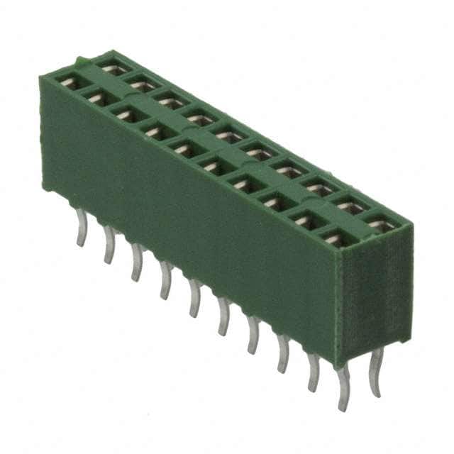 1-215307-0 CONN RCPT 20POS 0.1 GOLD PCB