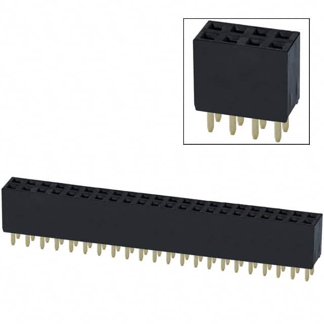 PPPC222LFBN-RC CONN HDR 44POS 0.1 GOLD PCB