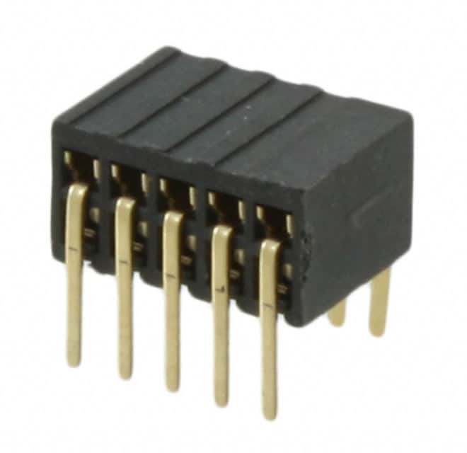 M50-3200545 CONN RCPT 10P 0.05 GOLD PCB R/A