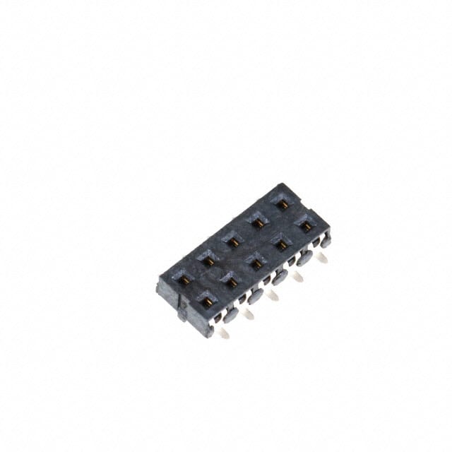 0873401024 CONN RCPT 10POS 0.079 GOLD SMD