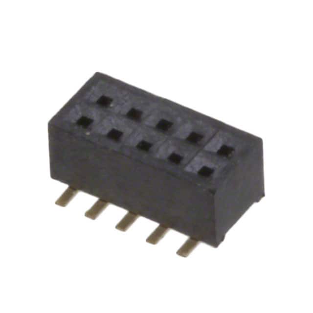SFM210-LPSE-D05-SP-BK CONN HDR 10POS 0.039 GOLD SMD