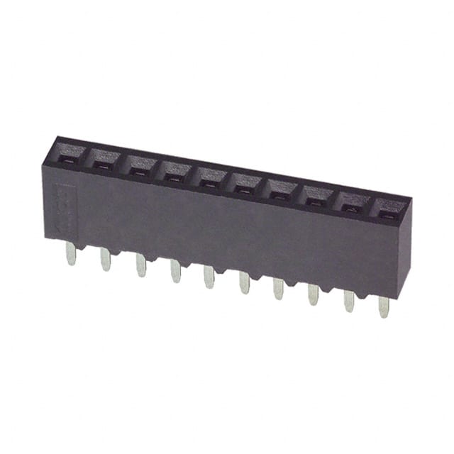 535541-8 CONN RCPT 10POS 0.1 GOLD PCB