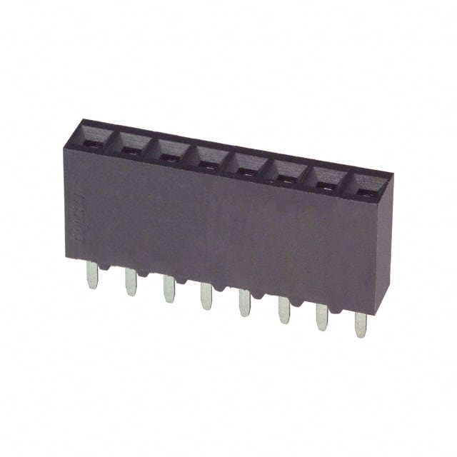5-534237-6 CONN RCPT 8POS 0.1 GOLD PCB