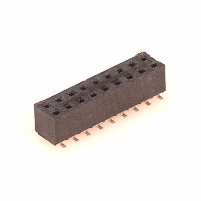 0791090008 CONN RCPT 18POS 0.079 GOLD SMD