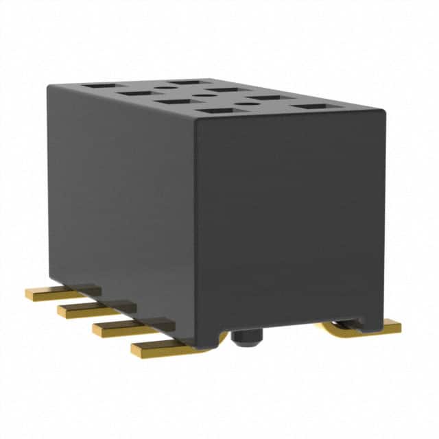TLE-104-01-G-DV-A-P CONN RCPT 8POS 0.079 GOLD SMD