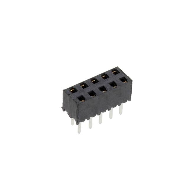 MMS-105-01-F-DV CONN RCPT 10POS 0.079 GOLD PCB
