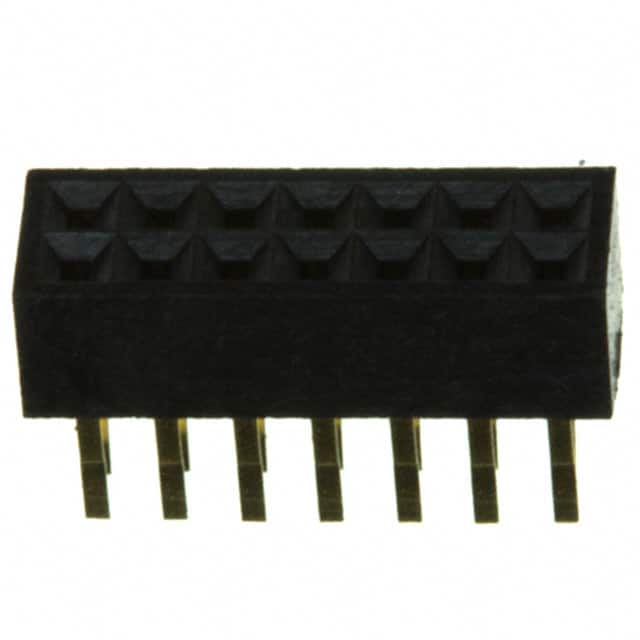 SFM210-LPSE-D07-ST-BK CONN HDR 14POS 0.039 GOLD PCB