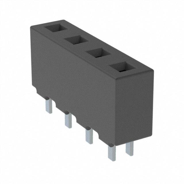 HPF-04-01-T-S CONN RCPT 4POS 0.2 TIN PCB