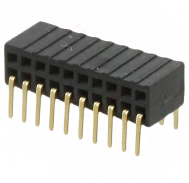 M50-3201045 CONN RCPT 20P 0.05 GOLD PCB R/A