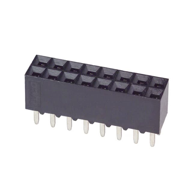 5-535542-8 CONN RCPT 16POS 0.1 GOLD PCB