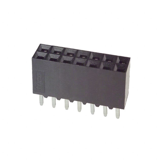 534206-7 CONN RCPT 14POS 0.1 GOLD PCB