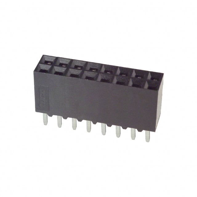 5-534206-8 CONN RCPT 16POS 0.1 GOLD PCB