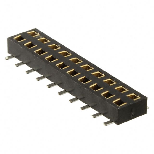 M22-6361042 CONN RCPT 20POS 0.079 GOLD SMD