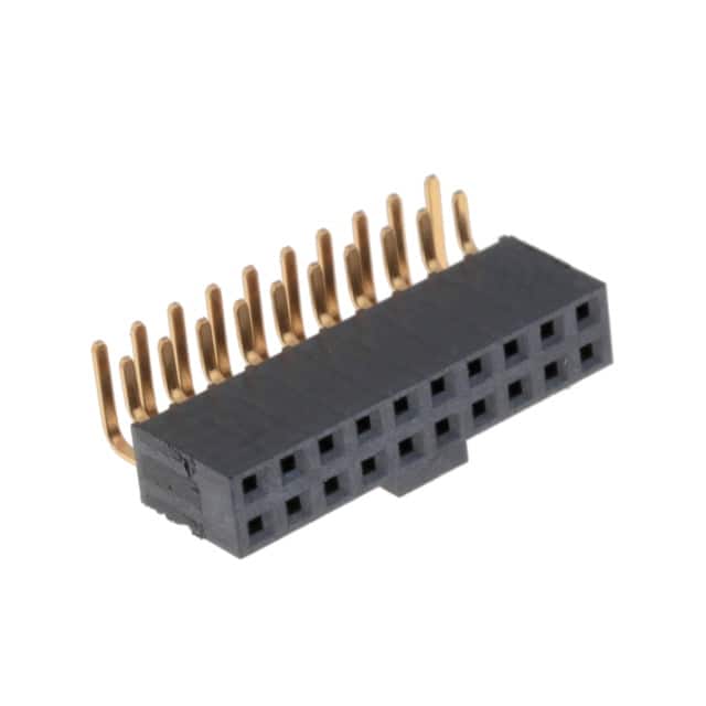 SSW-110-02-G-D-RA-N CONN RCPT 20POS 0.1 GOLD PCB R/A