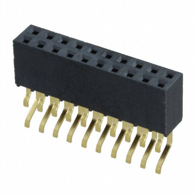 SMH-110-02-G-D CONN RCPT 20POS 0.1 GOLD SMD R/A