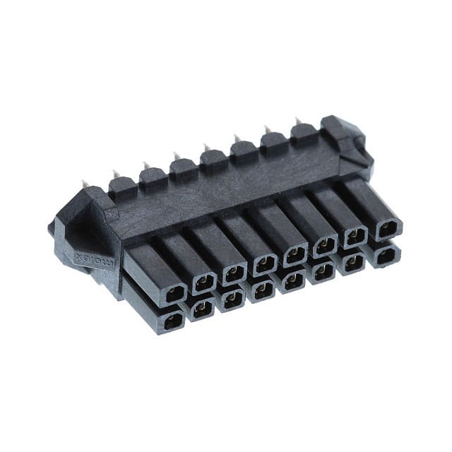0447691601 CONN RCPT 16POS 0.118 TIN PCB