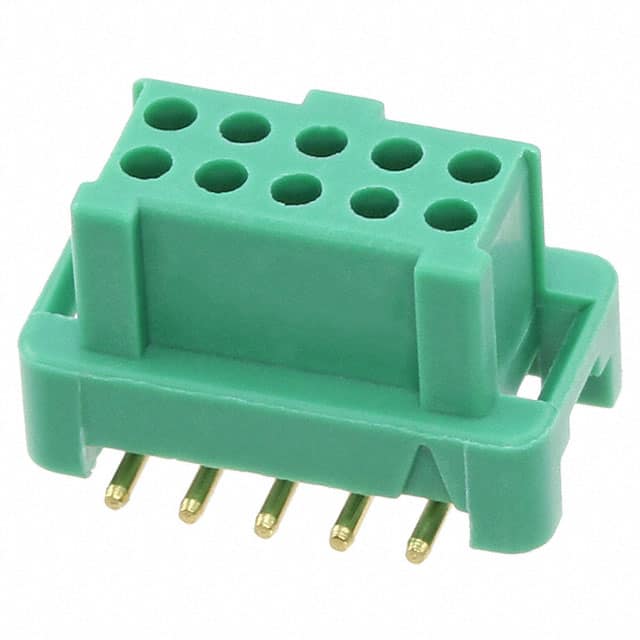 G125-FS11005L0P CONN RCPT 10POS 0.049 GOLD SMD