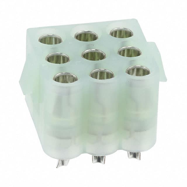 365046-1 CONN HDR 9POS 0.24 TIN PCB