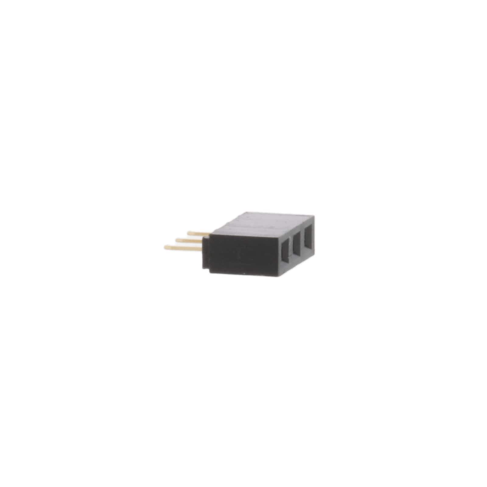 BG095-03-A-N-D 3W, 2.54MM PITCH SOCKET, SIL, TH