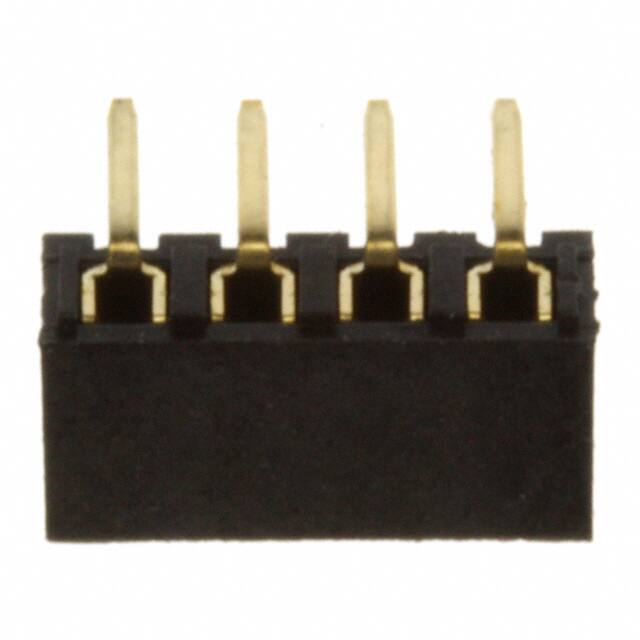 NPPN041FGGN-RC CONN HDR 4POS 0.079 GOLD PCB R/A