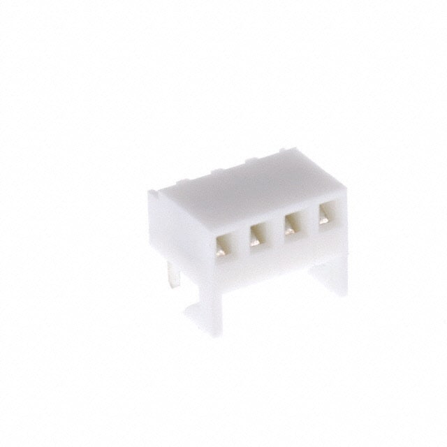 0038001334 CONN RCPT 4POS 0.1 TIN EDGE MNT