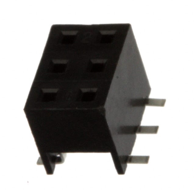 55510-106LF CONN RCPT 6POS 0.079 GOLD SMD