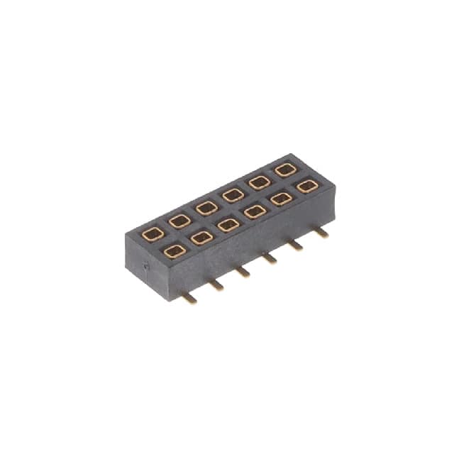 NPPN062GFNP-RC CONN HDR 12POS 0.079 GOLD SMD