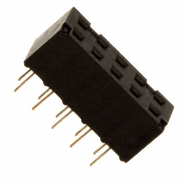63453-110LF CONN RCPT 10POS 0.079 GOLD PCB