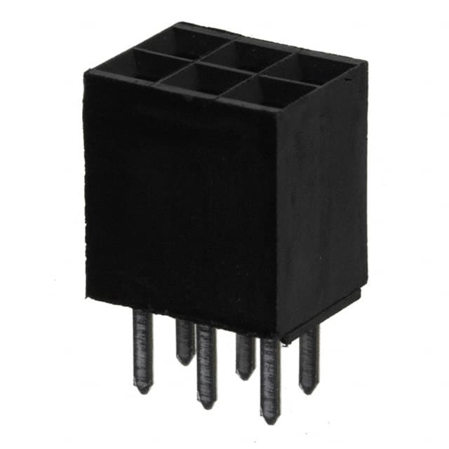 66953-003LF CONN RCPT 6POS 0.1 GOLD PCB