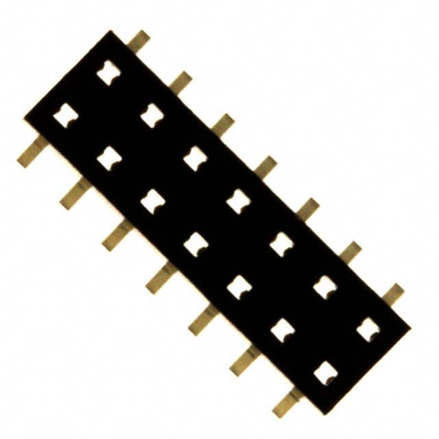 55510-114LF CONN RCPT 14POS 0.079 GOLD SMD