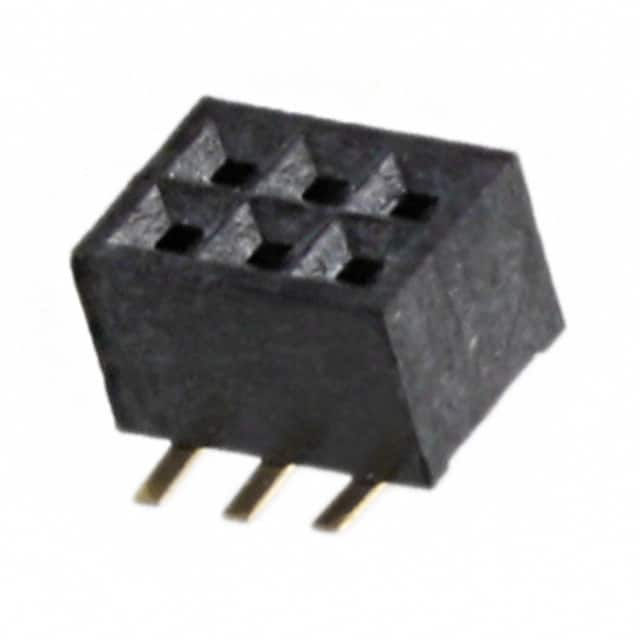 SFM210-LPSE-D03-SP-BK CONN HDR 6POS 0.039 GOLD SMD