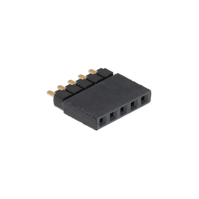 ESW-105-12-G-S CONN SOCKET 5POS 0.1 GOLD PCB