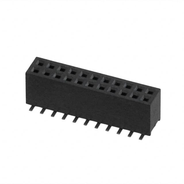 20021321-00022T4LF CONN RCPT 22POS 0.05 GOLD SMD