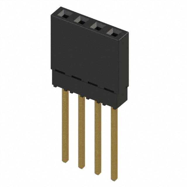 ESQ-104-14-G-S CONN SOCKET 4POS 0.1 GOLD PCB