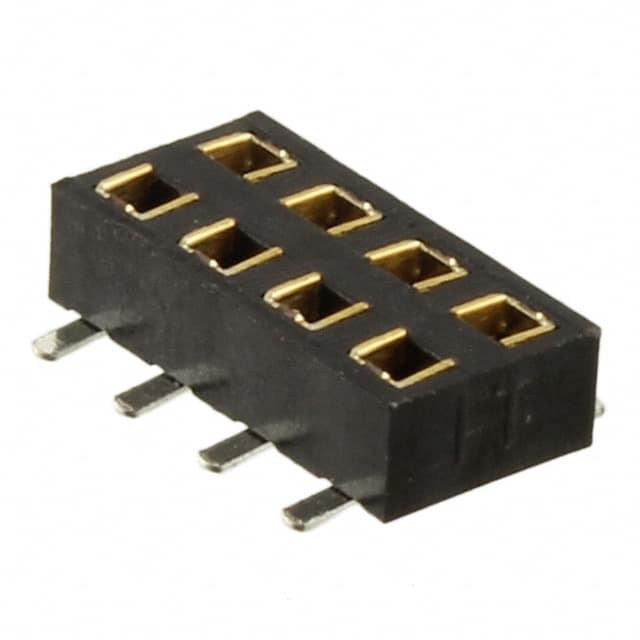 M22-6360442 CONN RCPT 8POS 0.079 GOLD SMD