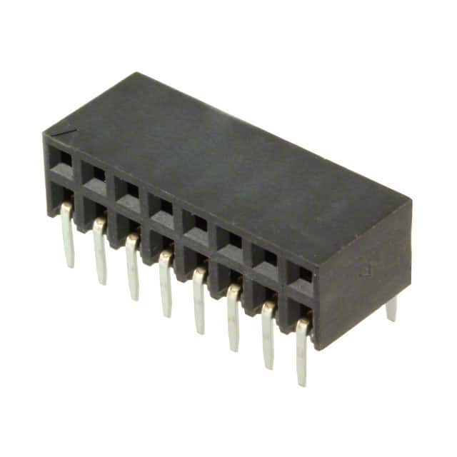 M20-7880842 CONN RCPT 16POS 0.1 GOLD PCB R/A