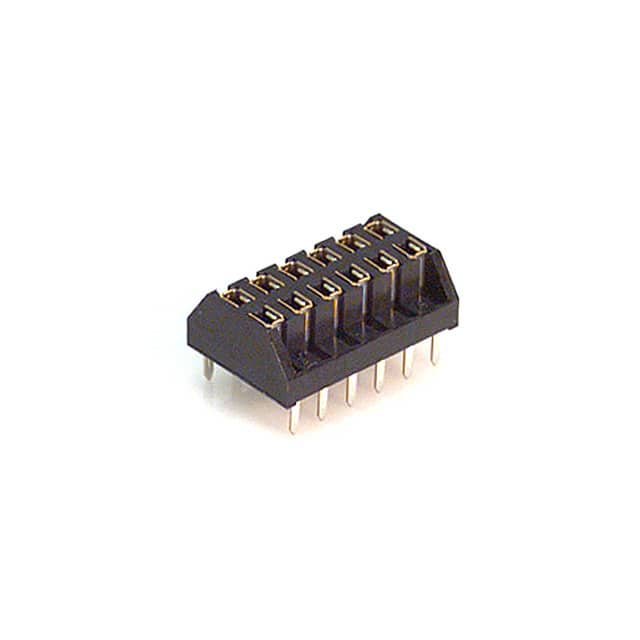 MDF7-12D-2.54DSA(56) CONN RCPT 12POS 0.1 GOLD PCB